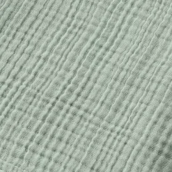 Accappatoio da bagno in garza di cotone L/XL Gaia Verde eucalipto