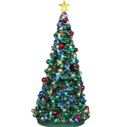 LEMAX Villagio Di Natale Lemax-Accessori (24 cm) Albero di Natale