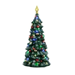 LEMAX Villagio Di Natale Lemax-Accessori (H16 cm) Albero di Natale luminoso