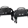 LEMAX Villagio Di Natale Lemax-Accessori Set di 2 panchine per pazioatio