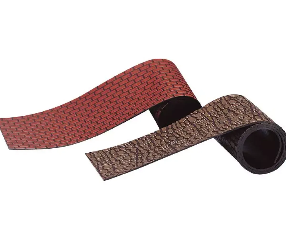 LEMAX Villagio Di Natale Lemax-Accessori (46 x 6 cm) Set di 2 percorsi in mattoni e ciottoli