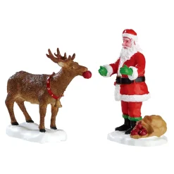LEMAX Villagio Di Natale Lemax-Accessorio (H7,3 cm) Dolcetti per la Renna