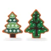 LEMAX Villagio Di Natale Lemax-Accessorio (H6 cm) Set di 2 alberi Biscotto dolce