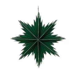 KAEMINGK Decorazioni E Oggetti Natalizi-Addobbi natalizi sospesi in carta (D30 cm) Stella ghiacciata