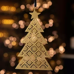 KAEMINGK Addobbi Natalizi-Alberi di Natale traforati fiori