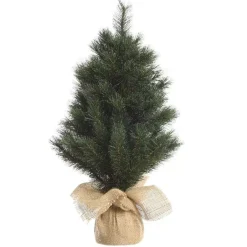 KAEMINGK Albero Di Natale Artificiale-Albero artificiale da tavolo Norway Alt. 45 cm Verde