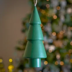 KAEMINGK Addobbi Natalizi-Albero da appendere in legno (H15 cm) Armonia