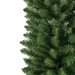 EMINZA Albero Di Natale Artificiale-Albero di Natale artificiale H150 cm Stretto Verde abete