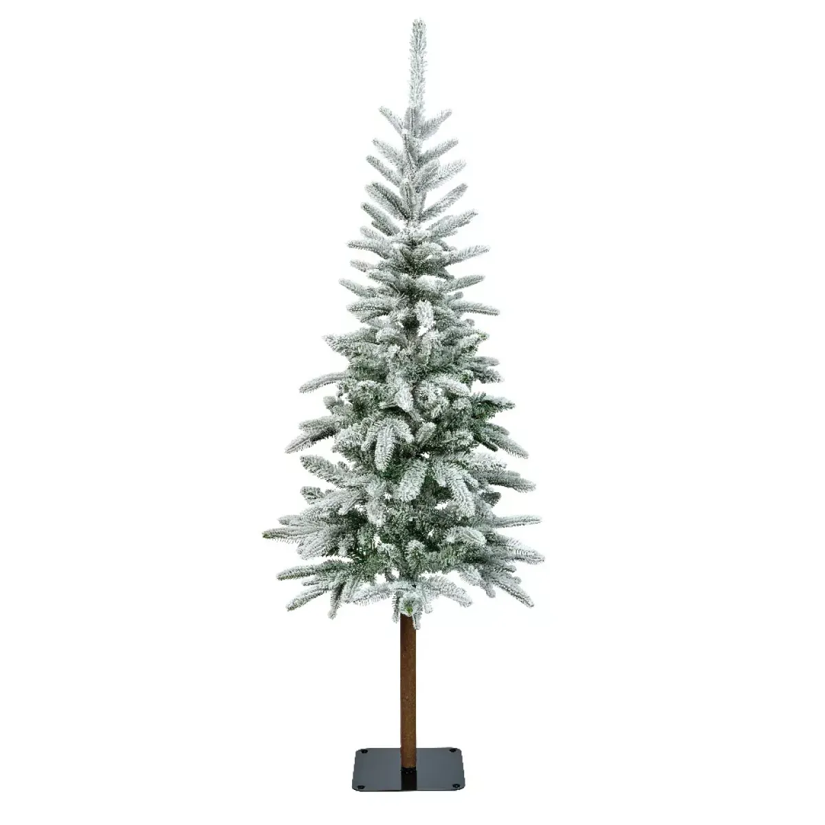EMINZA Albero Di Natale Artificiale|Alberi Di Natale Grande Dimensione-Albero di Natale artificiale (H210 cm) Glockner Verde innevato