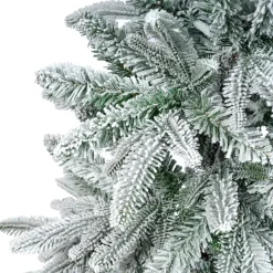 EMINZA Albero Di Natale Artificiale|Alberi Di Natale Grande Dimensione-Albero di Natale artificiale (H210 cm) Glockner Verde innevato