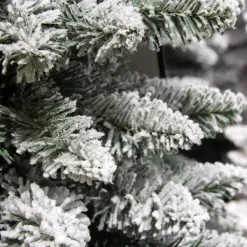EMINZA Albero Di Natale Artificiale|Alberi Di Natale Grande Dimensione-Albero di Natale artificiale Narrow Alt. 240 cm Verde innevato