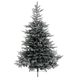EMINZA Albero Di Natale Artificiale|Alberi Di Natale Grande Dimensione-Albero di Natale artificiale Glorious Alt. 210 cm Verde innevato