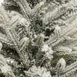 FEERIC LIGHTS Albero Di Natale Artificiale-Albero di Natale artificiale in vaso (H70 cm) Frosty Verde innevato