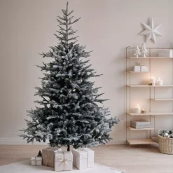 EMINZA Albero Di Natale Artificiale-Albero di Natale artificiale Glorious H150 cm Verde innevato