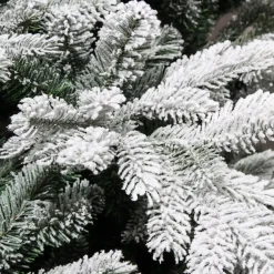 EMINZA Albero Di Natale Artificiale|Alberi Di Natale Grande Dimensione-Albero di Natale artificiale Glorious Alt. 240 cm Verde innevato