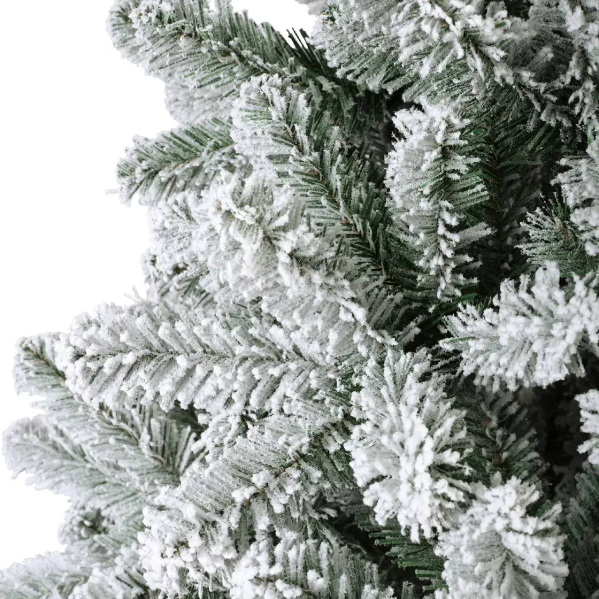 EMINZA Albero Di Natale Artificiale|Alberi Di Natale Grande Dimensione-Albero di Natale artificiale H300 cm King Verde innevato