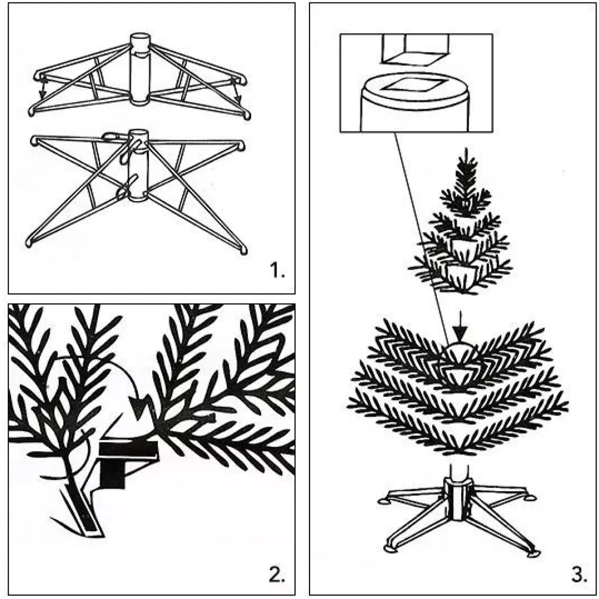 EMINZA Albero Di Natale Artificiale|Alberi Di Natale Grande Dimensione-Albero di Natale artificiale Edmonton Alt. 240 cm Verde abete