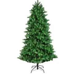 EMINZA Albero Di Natale Artificiale|Alberi Di Natale Grande Dimensione-Albero di Natale artificiale esterno (H300 cm) Montana Verde abete