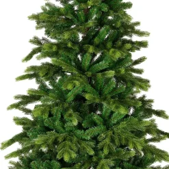 EMINZA Albero Di Natale Artificiale|Alberi Di Natale Grande Dimensione-Albero di Natale artificiale Caucasia Nordmann Alt. 240 cm Verde abete