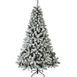 EMINZA Albero Di Natale Artificiale-Albero di Natale artificiale King Alt. 180 cm Verde innevato