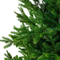 EMINZA Albero Di Natale Artificiale|Alberi Di Natale Grande Dimensione-Albero di Natale artificiale (H210 cm) Abies Nordmann Verde abete