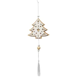Feeric Lights & Christmas Addobbi Natalizi-Albero di Natale da appendere (38 cm) Stelle