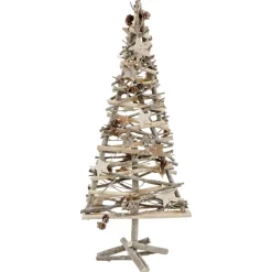 Feeric Lights & Christmas Decorazioni E Oggetti Natalizi-Albero di Natale di legno Coleen H57 cm
