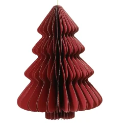 KAEMINGK Addobbi Natalizi|Decorazioni E Oggetti Natalizi-Albero di Natale in carta da appendere (H40 cm) chiusura Magnetica