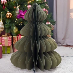 KAEMINGK Decorazioni E Oggetti Natalizi-Albero di Natale in carta da posizionare (H60 cm) Chiusura Magnetica