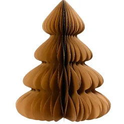KAEMINGK Decorazioni E Oggetti Natalizi-Albero di Natale in carta da tavolo (H60 cm) Chiusura magnetica Marrone