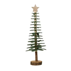 KAEMINGK Decorazioni E Oggetti Natalizi-Albero di Natale in feltro da tavolo (H37 cm) Stile chalet