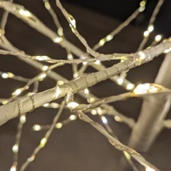 EMINZA Alberi Luminosi-Albero luminoso 600 LED (Alt 180 cm) Betulla Lucidum