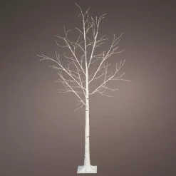 EMINZA Alberi Luminosi-Albero luminoso 600 LED (Alt 180 cm) Betulla Lucidum