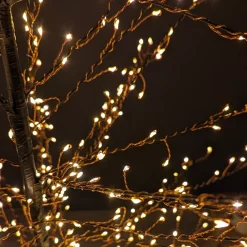EMINZA Alberi Luminosi-Albero luminoso 1755 LED (H180 cm) Christmas Luxe e bianco caldo