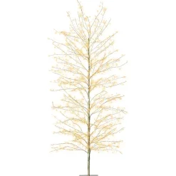 EMINZA Alberi Luminosi-Albero luminoso 1755 LED (H180 cm) Christmas Luxe e bianco caldo