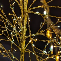 KAEMINGK Alberi Luminosi-Albero luminoso 720 LED (H180 cm) Holly Platano e caldo