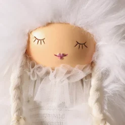 KAEMINGK Babbo Natale Animali E Personaggi-Angelo di Natale con gambe flessibili (H53 cm) Signorina Inverno