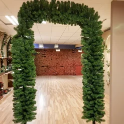 EMINZA Albero Di Natale Artificiale|Alberi Di Natale Grande Dimensione-Arco decorativo gigante (185 x 240 cm) Rami di abete