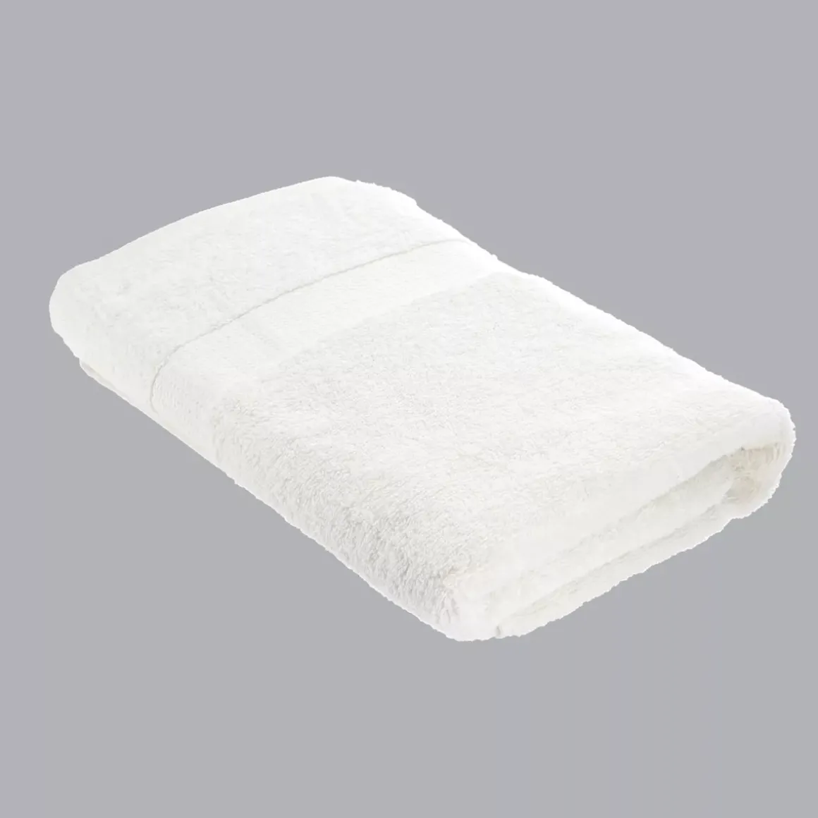 Asciugamano da bagno cotone (70 x 130 cm) Timeless Bianco
