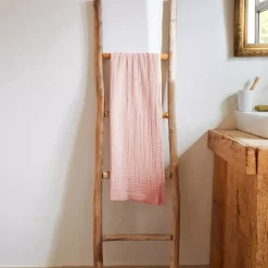 EMINZA Biancheria Bagno|Asciugamani Bagno-Asciugamano da bagno in garza di cotone (50 x 90 cm) Gaia