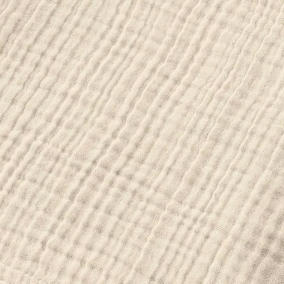 Asciugamano da bagno in garza di cotone (70 x 130 cm) Gaïa Beige pampa