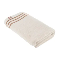 TENDANCE Biancheria Bagno|Asciugamani Bagno-Asciugamano in cotone (90 x 150 cm) Jeanne e avorio