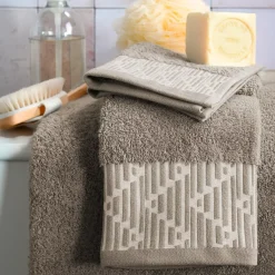 STOF Biancheria Bagno|Asciugamani Bagno-Asciugamano in cotone (30 x 50 cm) Tuli