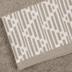 Asciugamano in cotone (50 x 90 cm) Tuli Tortora