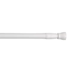 Asta autobloccante estensibile (L135 - L250 / D22 mm) a Pressione Bianco satinato