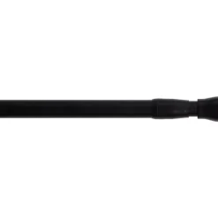 Asta autobloccante estensibile rotonda (L70 - 120 cm / D22 mm) Pressione Nero satinato