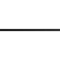 Asta per tenda estensibile in metallo (L120 - 210 cm / D17 - 20 mm) Jim Nero opaco