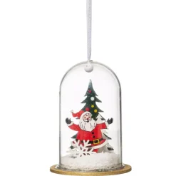 Feeric Lights & Christmas Addobbi Natalizi-Babbo Natale da appendere Campana