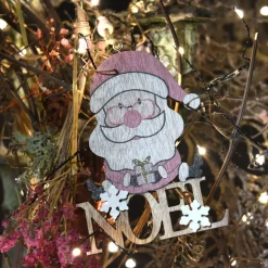 BLACHERE Addobbi Natalizi-Babbo Natale da appendere Neil Naturale