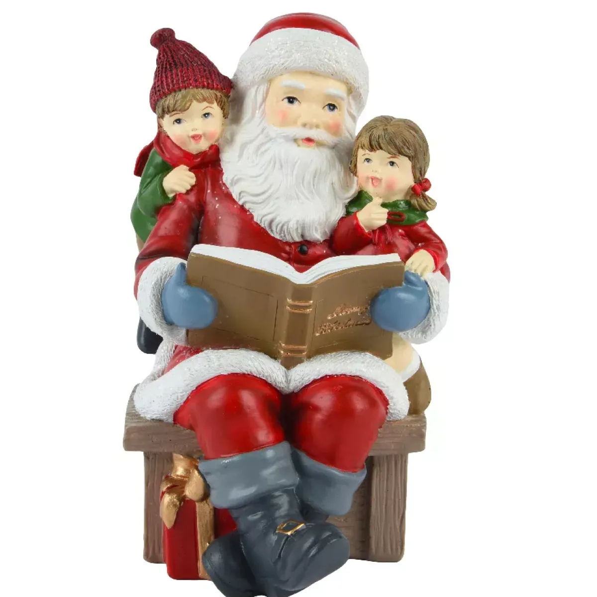 KAEMINGK Babbo Natale Animali E Personaggi-Babbo Natale decorativo (H18 cm) Racconto di Natale